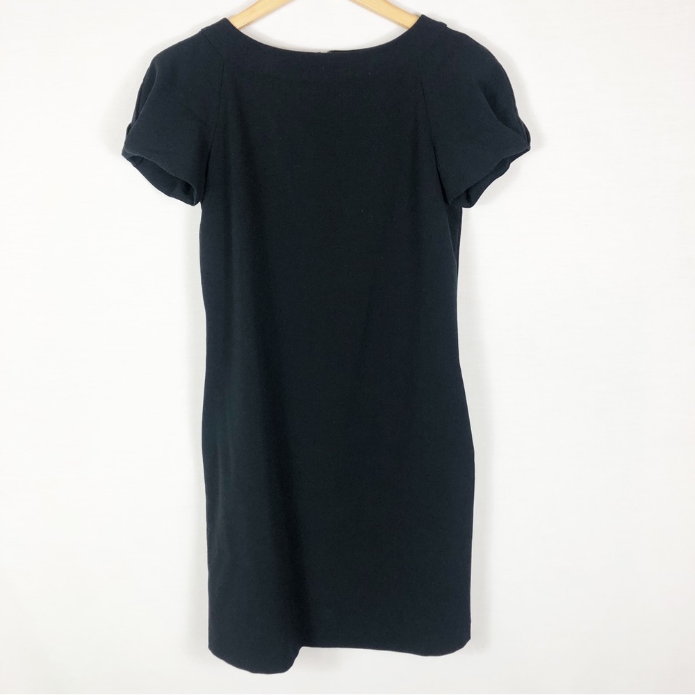 Gap Puff Sleeve Pencil Dress | Black | Size 4